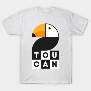 Toucan Logo Design for Boys Men Girls Women Kids T-Shirt